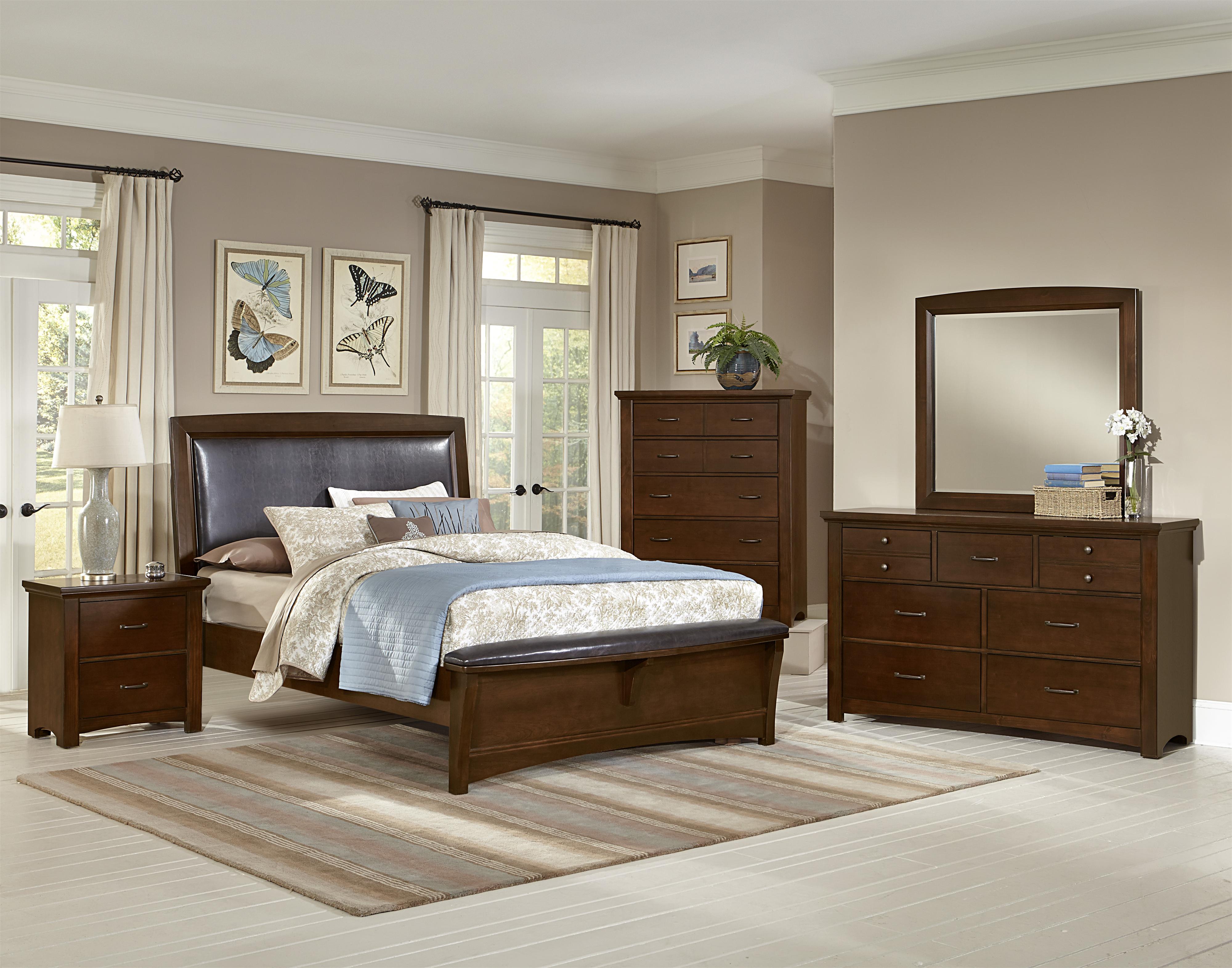 Vaughan Bassett Transitions Casual Contemporary Chest 5 drawers